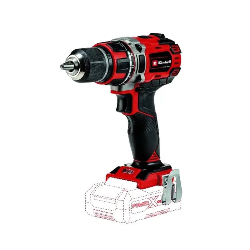 EINHELL S/FIO - KIT APARAFUSADORA TP-CD 18/50 LI-I BL + SACO + 2XCARREGADOR + 2XBATERIA 2.5AH