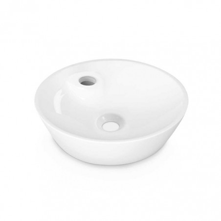 LiEJA - Lavatório Pousar Circular - C/Furo 450x120 mm