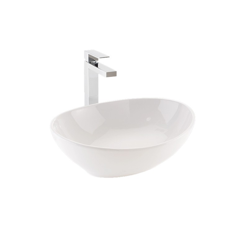 4047 - Lavatório Pousar Oval -  40x34x15