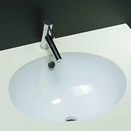OVAL - Lavatorio Oval ENCASTRE P/BAIXO - 58x46x21
