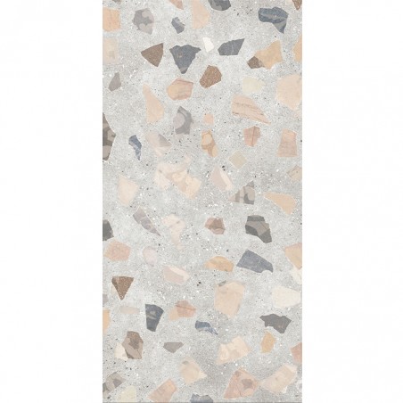 RETRO TERRAZZO CINZA 60X120 RTF - CX 1.44M2