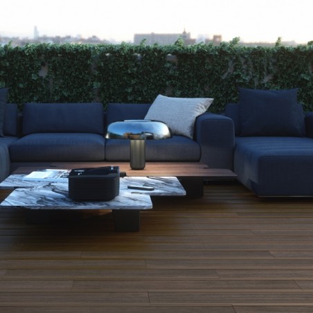 PAVIMENTO DECK CERÂMICO BROWN RET 15X75 - cx 1.13 m2