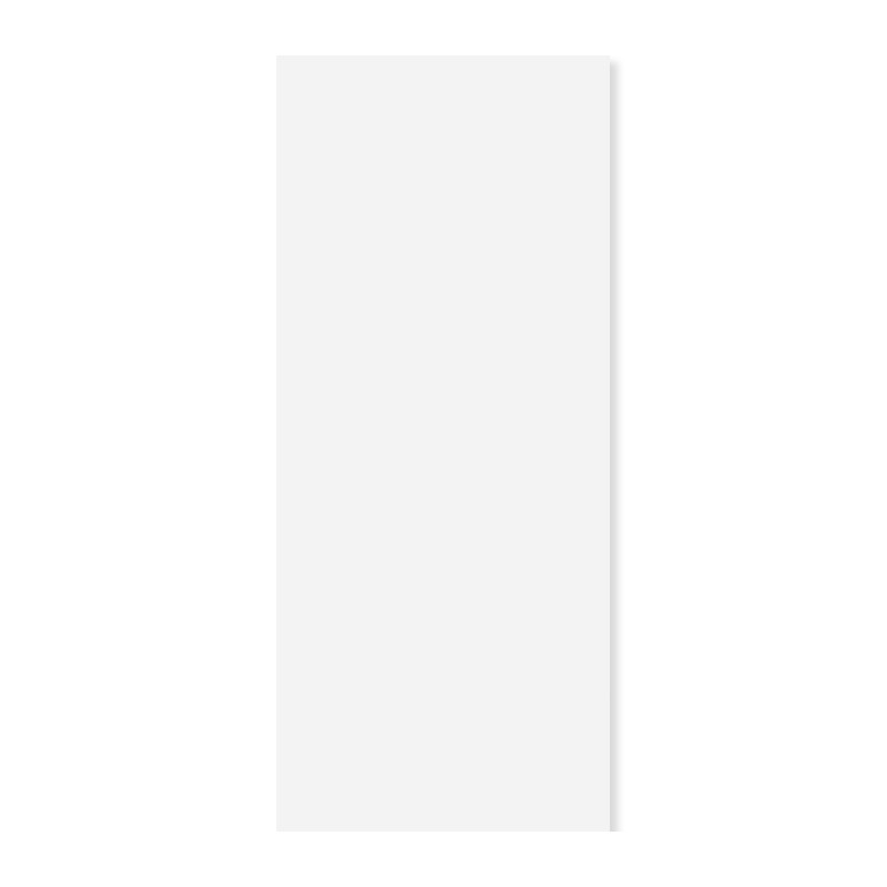 XXL PLAIN WHITE MATT 280X120X6 CM