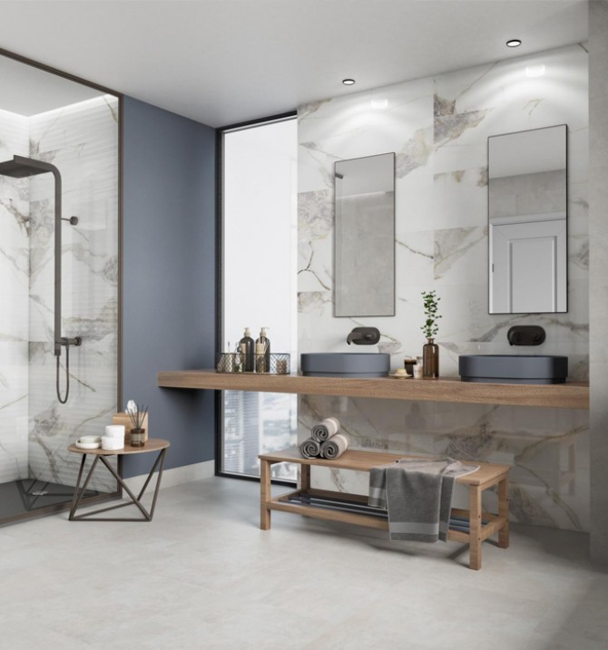 PIETRA DI MARMI 40X120 RECT...