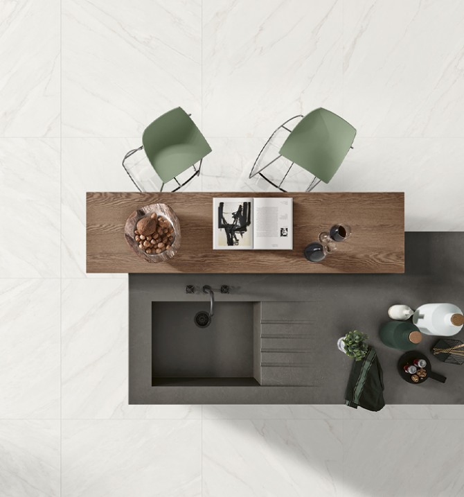 MARBLE WHITE - 60X60 RECT...