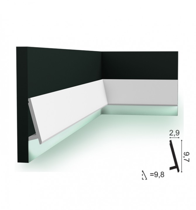 RODAPÉ Duropolymer SX179...