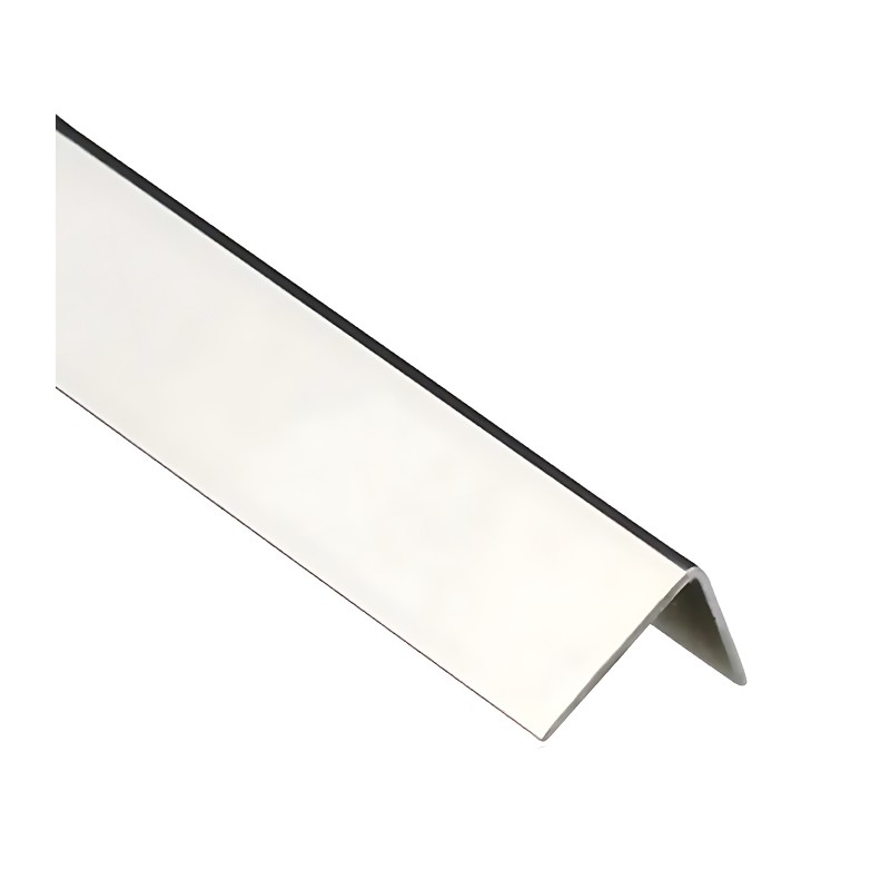 PERFIL COBRE ESQUINA - 10X10mm - INOX POLIDO «2.5MT»