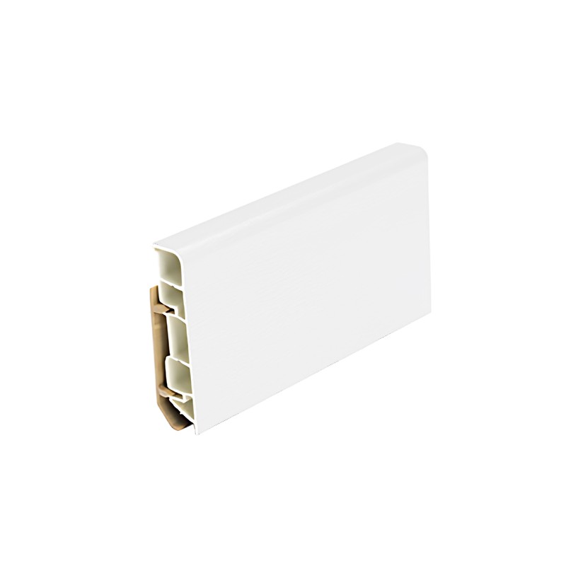 RODAPÉ CLIP COR: BRANCO - Barra 6 ML
