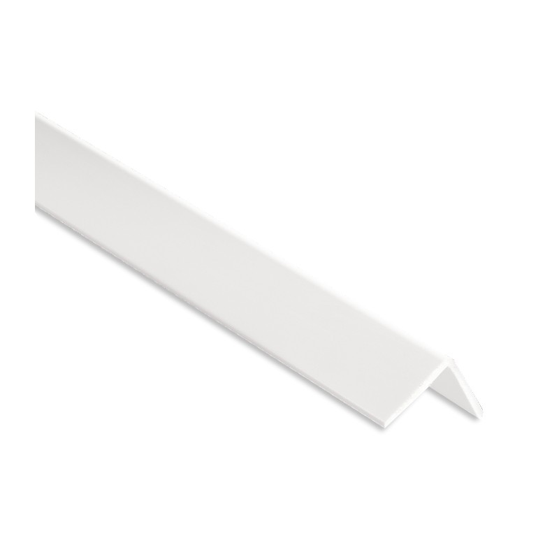 PERFIL CANTONEIRA - COBRE ESQUINA  "L" em PVC 23x23cm - 2m