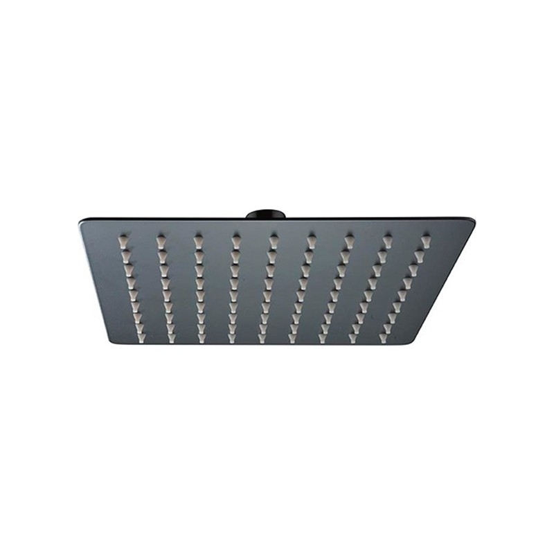 CHUVEIRO QUADRADO 30X30 - PRETO