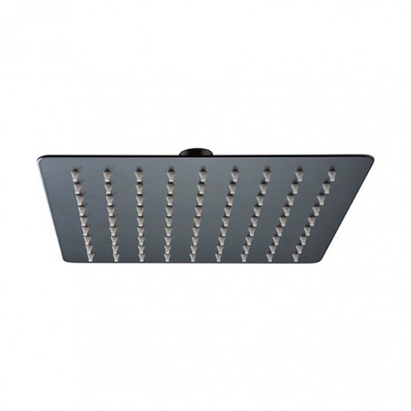 CHUVEIRO QUADRADO 30X30 - PRETO