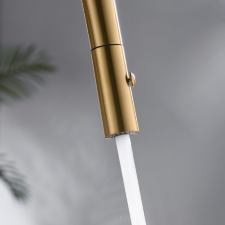 BOON - MIST COZINHA CHUV EXTRAIVEL 2 JACTOS ORO MATE - GCE024/OC