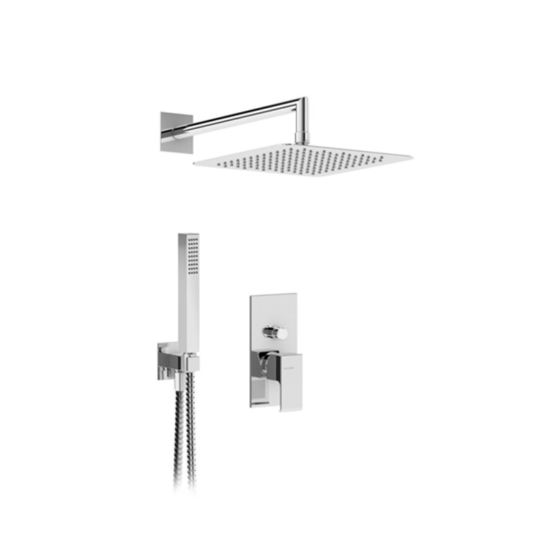 LINEA CR - Sistema de Duche de Embutir 1827606cr c/2 VIAS