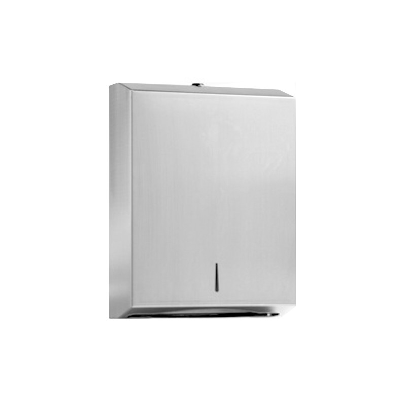 DISPENSADOR TOALHAS PAPEL GRANDE 36x27.6x10.7 INOX - 003