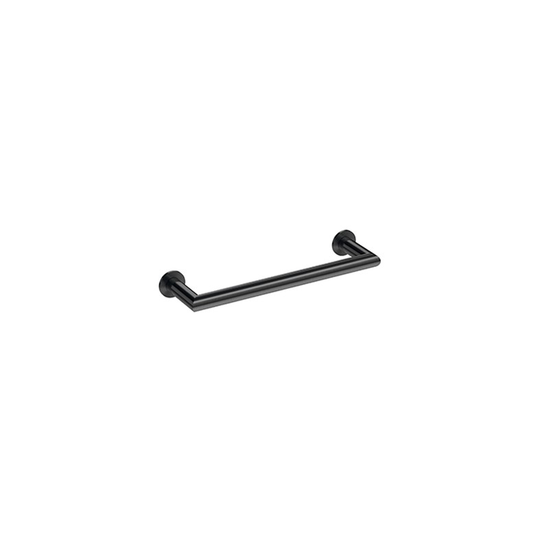 Toalheiro c/base ANGULO TITANIUM BLACK - 250mm