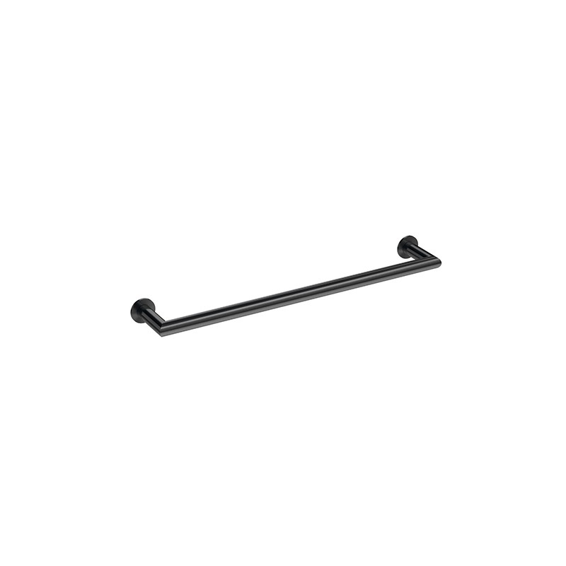 Toalheiro c/base ANGULO TITANIUM BLACK - 425mm