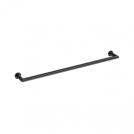 Toalheiro c/base ANGULO TITANIUM BLACK - 600mm