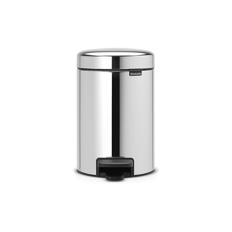 BALDE NEWLCON 5 LITROS - INOX POLIDO BRILHO