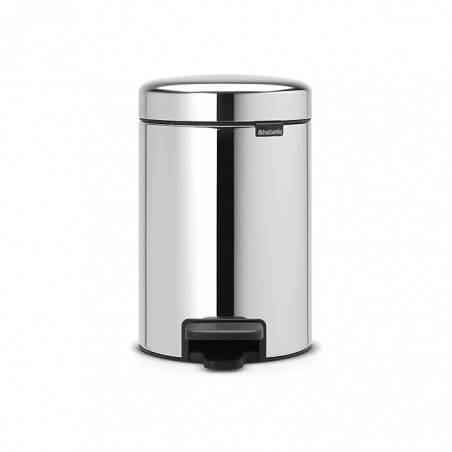 BALDE NEWLCON 5 LITROS - INOX POLIDO BRILHO