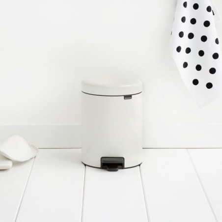 BALDE NEWLCON 5 LITROS - INOX BRANCO