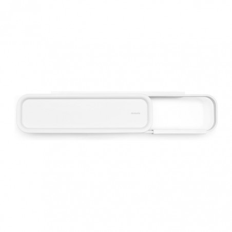 PORTA ROLO C/ PRATELEIRA MINDSET - 42X9cm - BRANCO