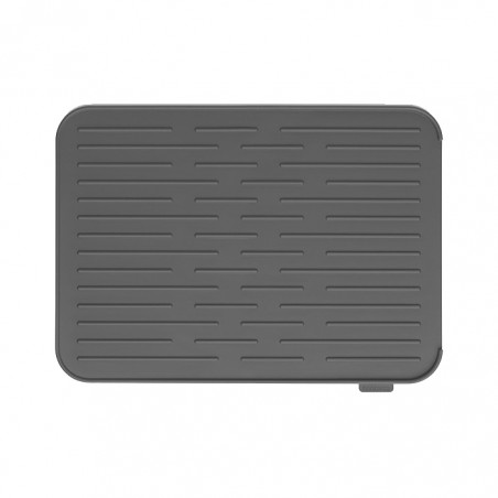 TAPETE ESCORREDOR DE COZINHA SILICONE - DARK GREY - 117442