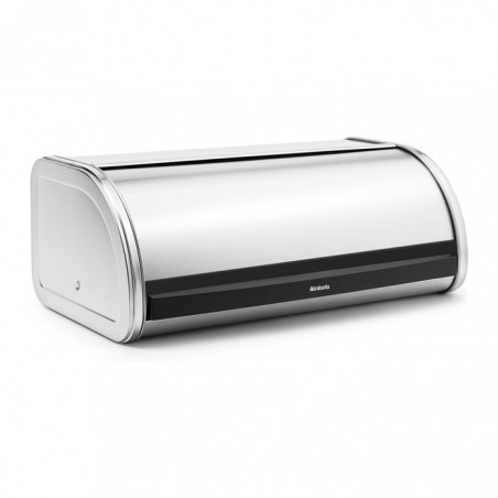 CAIXA PÃO COM TAMPA DESLIZANTE - GRANDE - INOX MATT ANTI MANCHAS - REF 348921