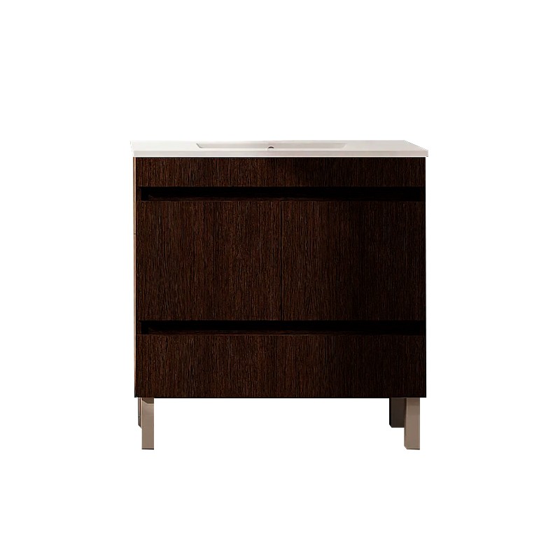 SLIM 80 WENGUE - Móvel ao Chão de 2 PORTAS 80cm