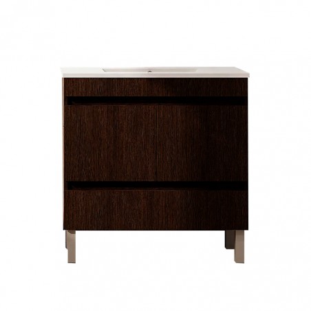 SLIM 80 WENGUE - Móvel ao Chão de 2 PORTAS 80cm