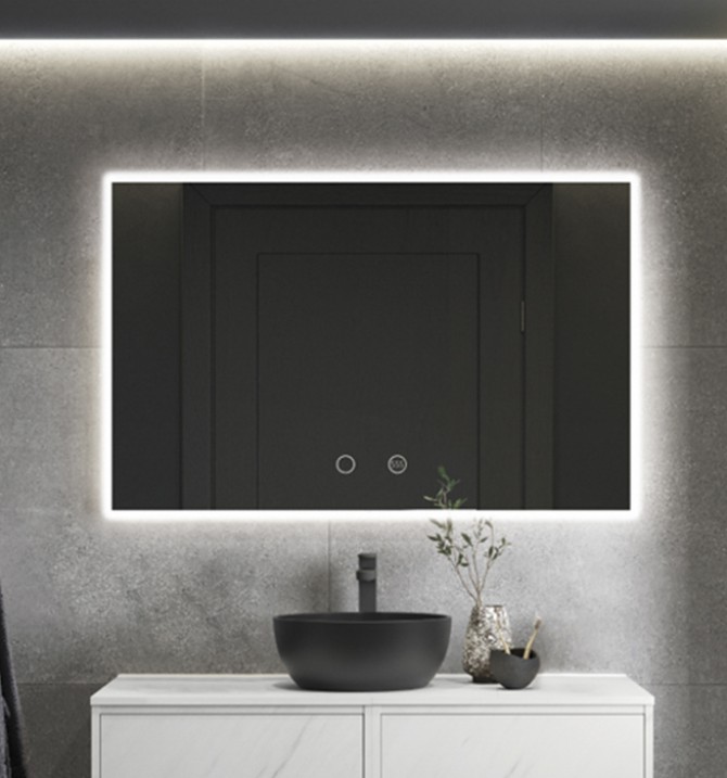 ESPELHO Rect ITALIA 100x80...