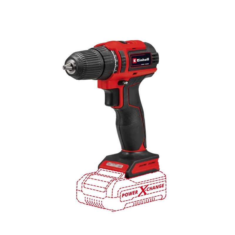 EINHELL S/FIO - APARAFUSADORA BRUSHLESS 40 NmTE-CD 18/40 Li BL REF: 4513997