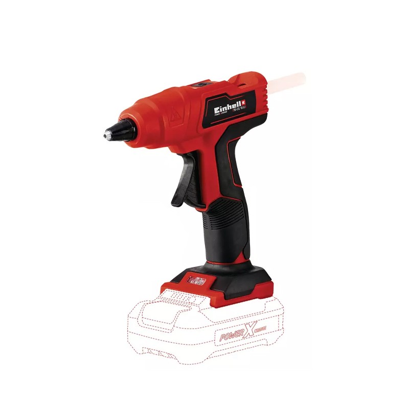 EINHELL S/FIO - PISTOLA COLAR TE-CG 18 Li-Solo REF: 4522200