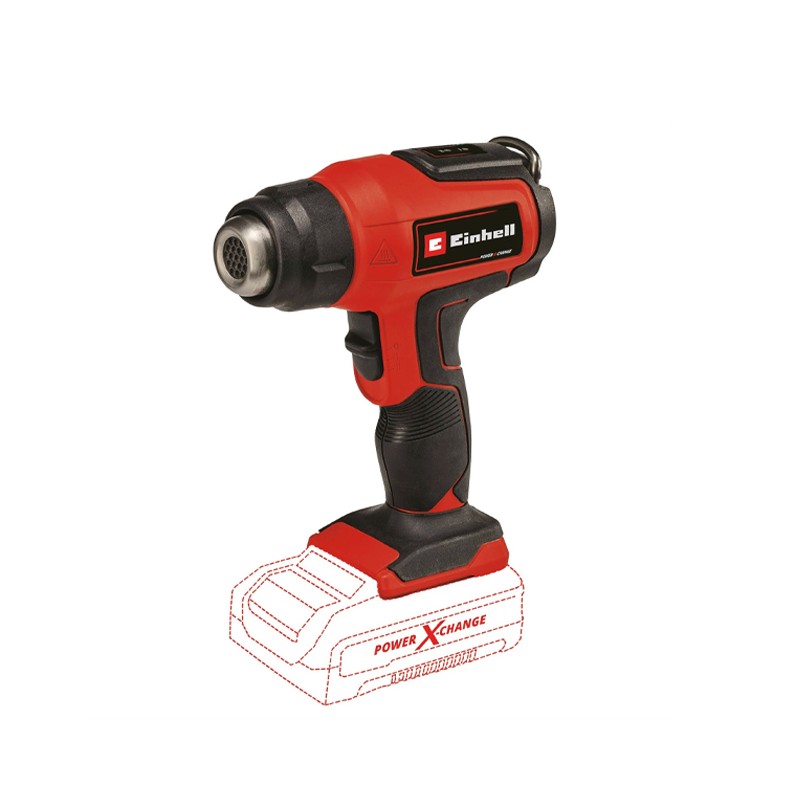 EINHELL S/FIO - PISTOLA AR QUENTE TE-HA 18 Li-Solo REF: 4520500
