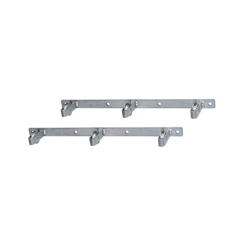 ESTENDAL ROUPA  P/PAREDE LATERAL ( 3ROLD.) INOX