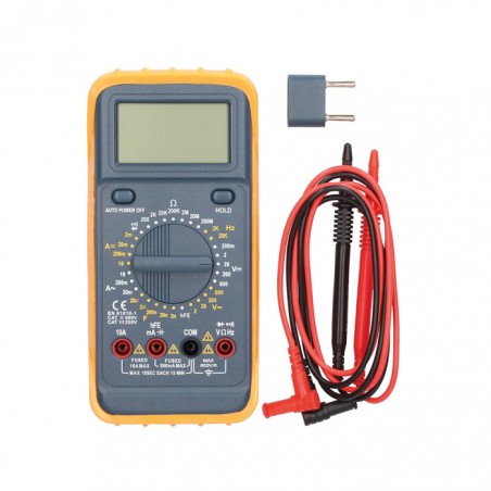 MULTIMETRO DIGITAL 1000V  C/PROTEÇÃO