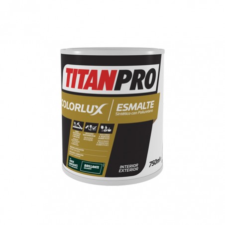 COLORLUX - ESMALTE SINT POLIUR BRILHANTE - VERDE GARRAFA RAL6005 - 750ML