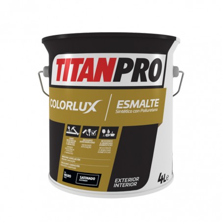 COLORLUX - ESMALTE SINT POLIUR ACETINADO - 567 PRETO 4L
