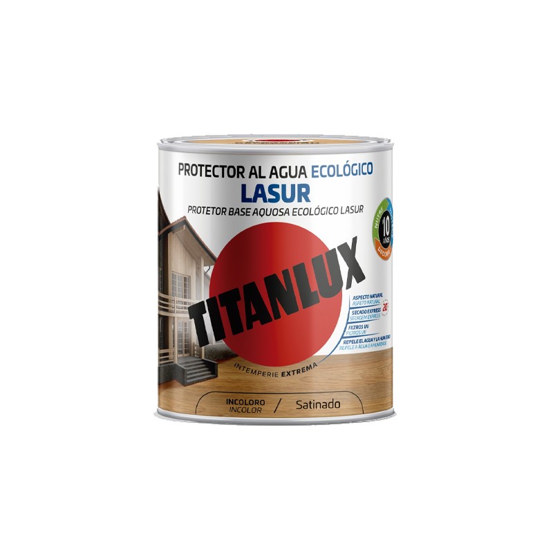 LASUR ECOLOGICO 3800 INCOLOR ACETINADO 750ML