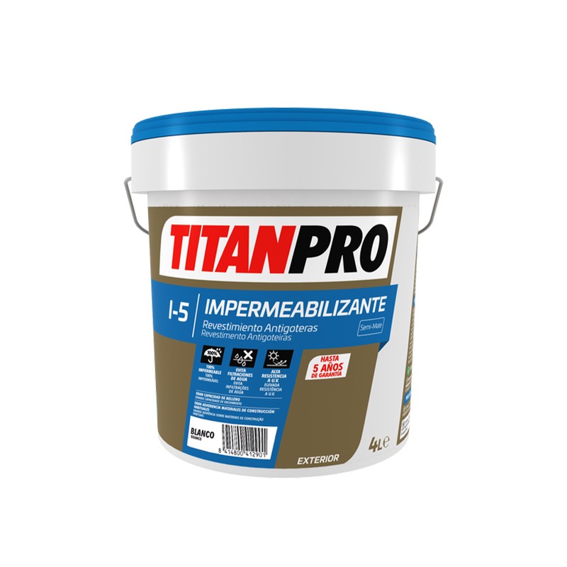 TITAN PRO I5 - ANTIGOTEIRAS BRANCO 4L