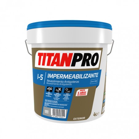 TITAN PRO I5 - ANTIGOTEIRAS CINZA 4L