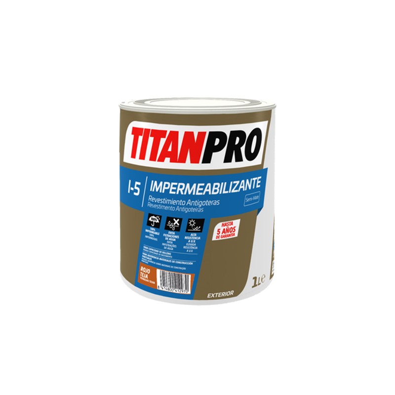 TITAN PRO I5 - ANTIGOTEIRAS VERMELHO TELHA 1L
