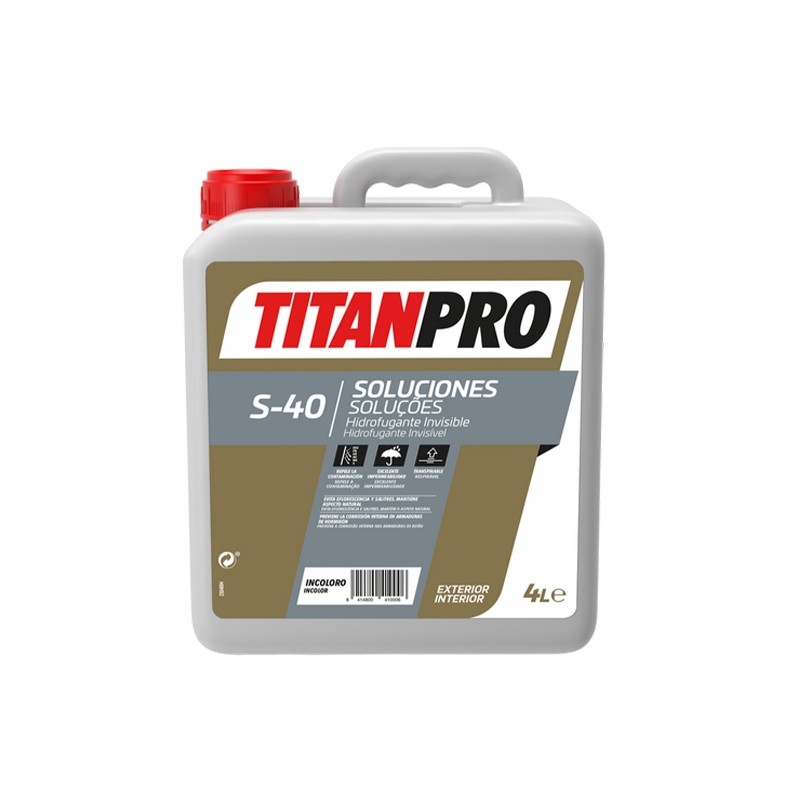 HIDROFUGANTE  AQUOSO INCOLOR S-40 4L