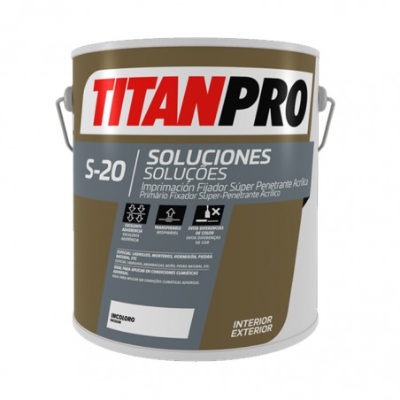 TITAN PRO S20 FIXADOR SINTETICO ACRILICO 10L