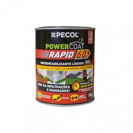 POWERCOAT RAPID MSL -BRANCO 1LT
