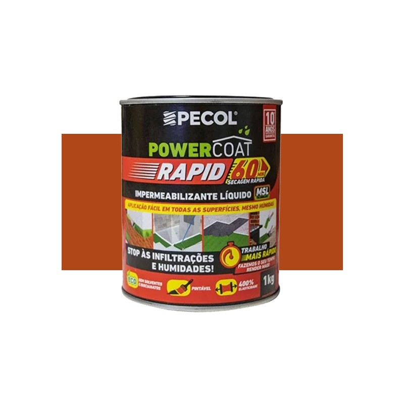 POWERCOAT RAPID MSL - TERRACOTA 1LT