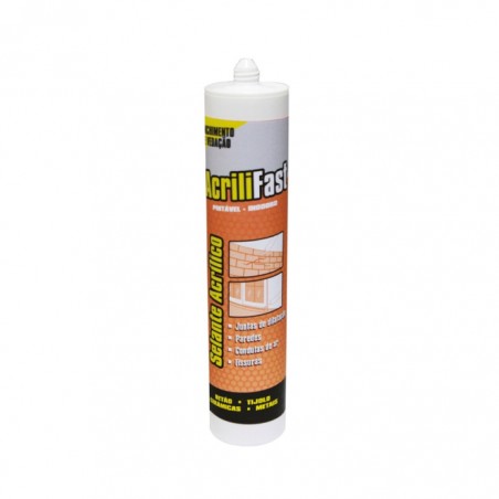 SELANTE ACRILICO BRANCO PINTAVEL - ACRILFAST