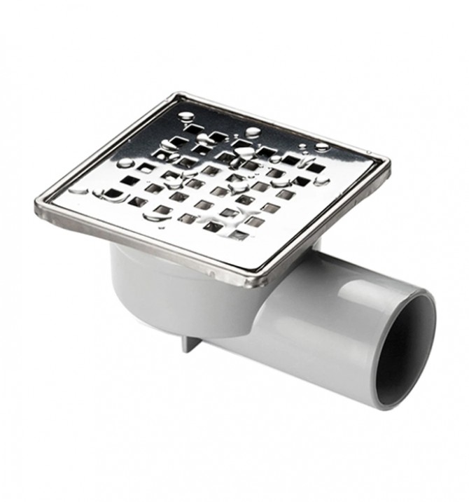 RALO UPDRAIN INOX POLIDO 10X10
