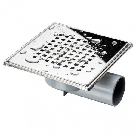 RALO UPDRAIN INOX POLIDO 15X15
