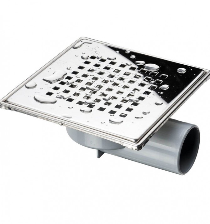 RALO UPDRAIN INOX POLIDO 15X15