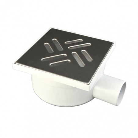 RALO ORIEN CINZA C/GRELHA INOX REG. 7cm 15X15